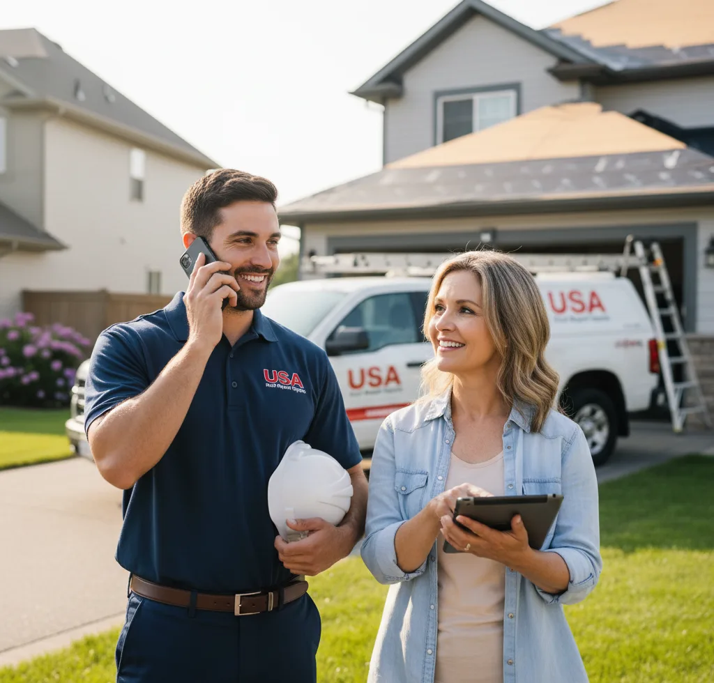 USA Roof Repair Experts customer support in Darlington